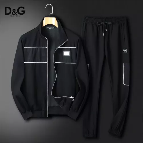 Wholesale Dolce &amp; Gabbana D&amp;G Tracksuits Long Sleeved For Men #1271777 $85.00 USD, Wholesale Quality Replica Dolce &amp; Gabbana D&amp;G Tracksuits