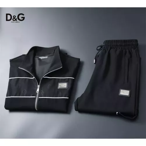 Replica Dolce & Gabbana D&G Tracksuits Long Sleeved For Men #1271777 $85.00 USD for Wholesale