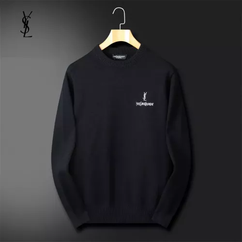 Wholesale Yves Saint Laurent YSL Sweaters Long Sleeved For Men #1271780 $52.00 USD, Wholesale Quality Replica Yves Saint Laurent YSL Sweaters