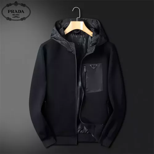 Wholesale Prada Jackets Long Sleeved For Men #1271781 $92.00 USD, Wholesale Quality Replica Prada Jackets