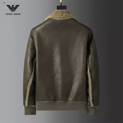 Replica Armani Jackets Long Sleeved For Men #1271796 $128.00 USD for Wholesale