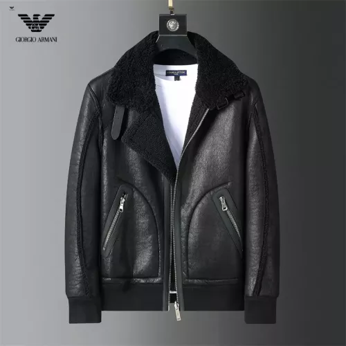 Wholesale Armani Jackets Long Sleeved For Men #1271797 $128.00 USD, Wholesale Quality Replica Armani Jackets