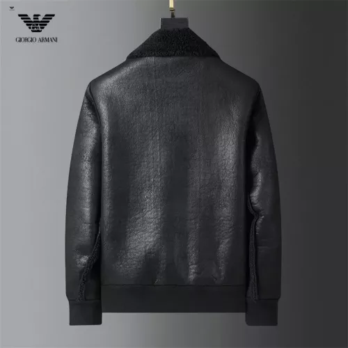 Replica Armani Jackets Long Sleeved For Men #1271797 $128.00 USD for Wholesale