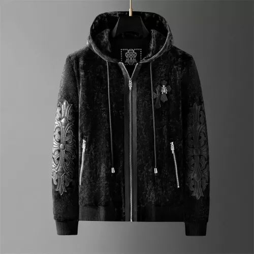 Wholesale Chrome Hearts Jackets Long Sleeved For Men #1271804 $92.00 USD, Wholesale Quality Replica Chrome Hearts Jackets