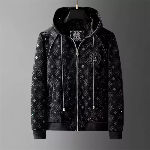 Wholesale Chrome Hearts Jackets Long Sleeved For Men #1271805 $92.00 USD, Wholesale Quality Replica Chrome Hearts Jackets