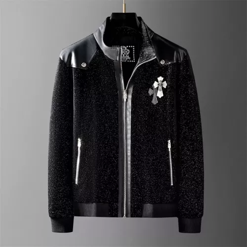 Wholesale Chrome Hearts Jackets Long Sleeved For Men #1271810 $92.00 USD, Wholesale Quality Replica Chrome Hearts Jackets