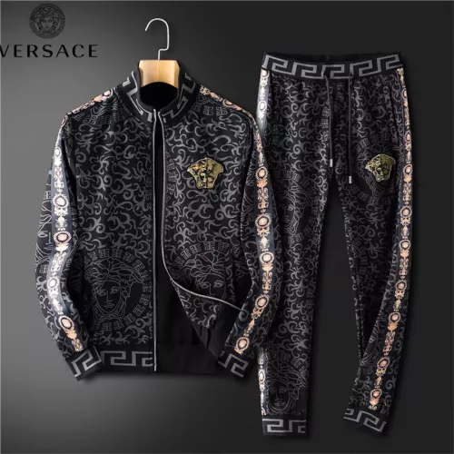 Wholesale Versace Tracksuits Long Sleeved For Men #1271822 $92.00 USD, Wholesale Quality Replica Versace Tracksuits