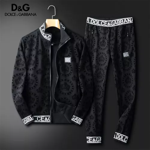 Wholesale Dolce &amp; Gabbana D&amp;G Tracksuits Long Sleeved For Men #1271823 $92.00 USD, Wholesale Quality Replica Dolce &amp; Gabbana D&amp;G Tracksuits