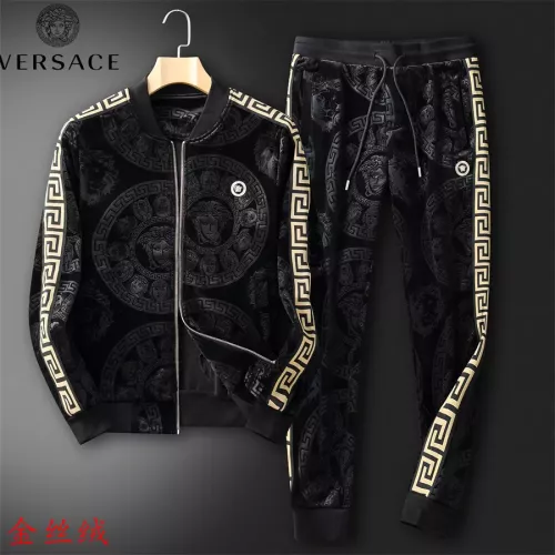 Wholesale Versace Tracksuits Long Sleeved For Men #1271827 $92.00 USD, Wholesale Quality Replica Versace Tracksuits