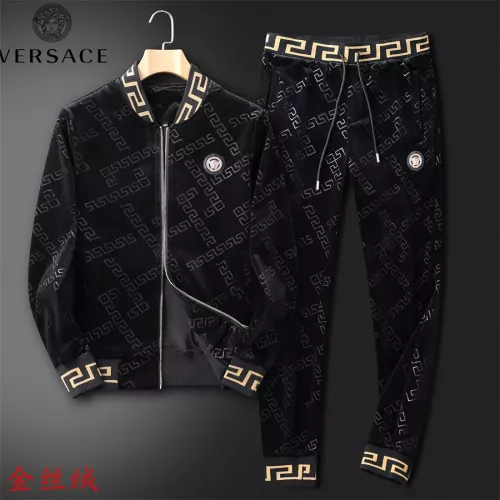 Wholesale Versace Tracksuits Long Sleeved For Men #1271828 $92.00 USD, Wholesale Quality Replica Versace Tracksuits