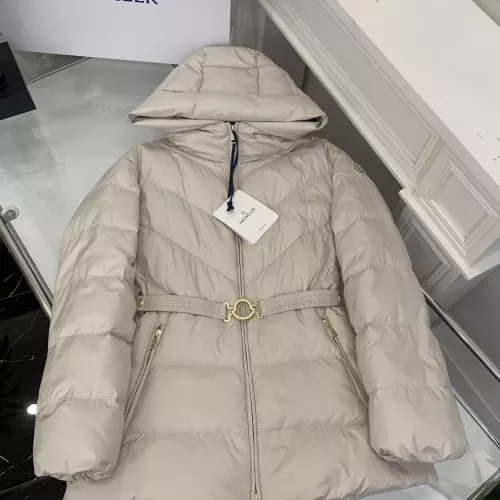 Wholesale Moncler Down Feather Coat Long Sleeved For Women #1271873 $172.00 USD, Wholesale Quality Replica Moncler Down Feather Coat