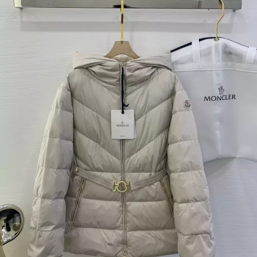 Replica Moncler Down Feather Coat Long Sleeved For Women #1271873 $172.00 USD for Wholesale