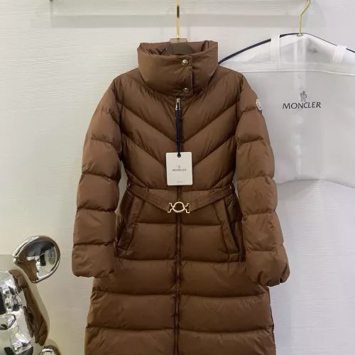 Wholesale Moncler Down Feather Coat Long Sleeved For Women #1271875 $225.00 USD, Wholesale Quality Replica Moncler Down Feather Coat