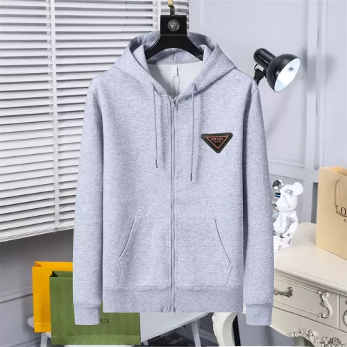 Wholesale Prada Hoodies Long Sleeved For Men #1271967 $52.00 USD, Wholesale Quality Replica Prada Hoodies