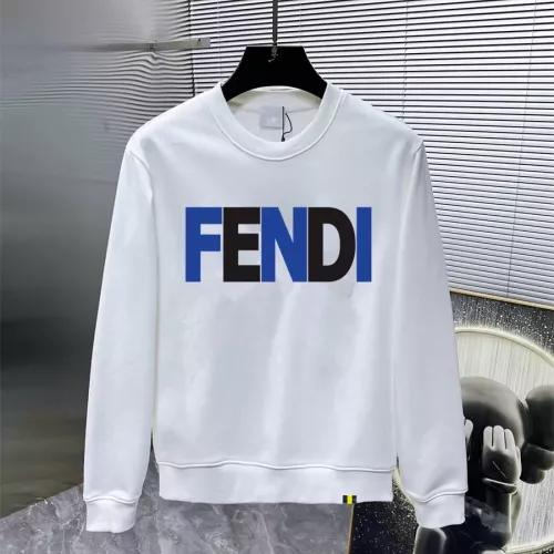 Wholesale Fendi Hoodies Long Sleeved For Men #1272088 $48.00 USD, Wholesale Quality Replica Fendi Hoodies