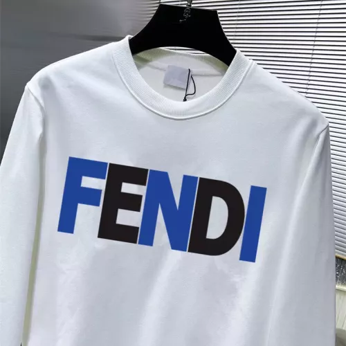 Replica Fendi Hoodies Long Sleeved For Men #1272088 $48.00 USD for Wholesale