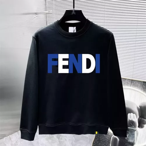 Wholesale Fendi Hoodies Long Sleeved For Men #1272089 $48.00 USD, Wholesale Quality Replica Fendi Hoodies