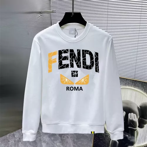 Wholesale Fendi Hoodies Long Sleeved For Men #1272101 $48.00 USD, Wholesale Quality Replica Fendi Hoodies