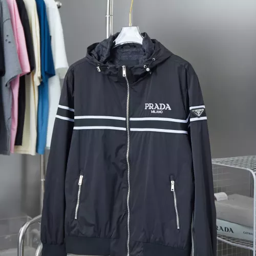 Wholesale Prada Jackets Long Sleeved For Unisex #1272154 $72.00 USD, Wholesale Quality Replica Prada Jackets