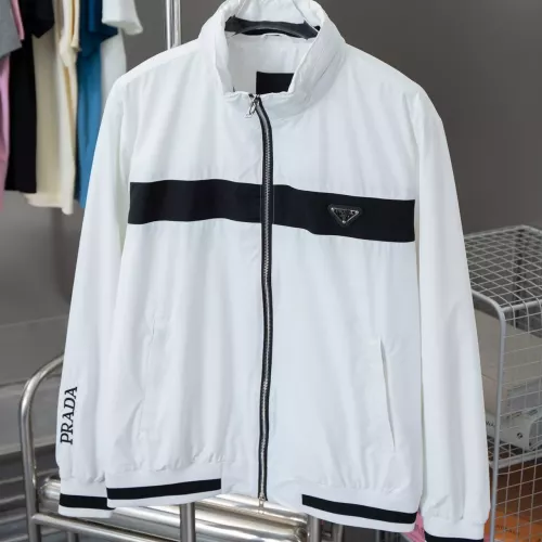 Wholesale Prada Jackets Long Sleeved For Unisex #1272157 $72.00 USD, Wholesale Quality Replica Prada Jackets