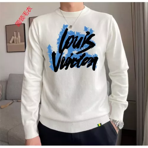 Wholesale Louis Vuitton LV Sweaters Long Sleeved For Men #1272169 $48.00 USD, Wholesale Quality Replica Louis Vuitton LV Sweaters