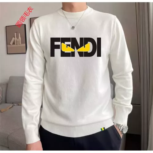 Wholesale Fendi Sweaters Long Sleeved For Men #1272179 $48.00 USD, Wholesale Quality Replica Fendi Sweaters