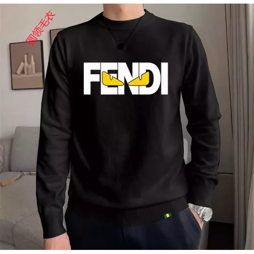 Wholesale Fendi Sweaters Long Sleeved For Men #1272180 $48.00 USD, Wholesale Quality Replica Fendi Sweaters