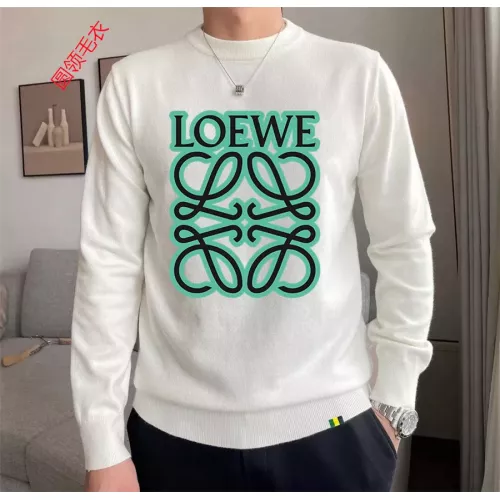 Wholesale LOEWE Sweaters Long Sleeved For Men #1272181 $48.00 USD, Wholesale Quality Replica LOEWE Sweaters