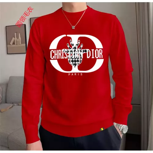 Wholesale Christian Dior Sweaters Long Sleeved For Men #1272199 $48.00 USD, Wholesale Quality Replica Christian Dior Sweaters