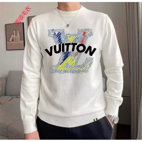 Wholesale Louis Vuitton LV Sweaters Long Sleeved For Men #1272202 $48.00 USD, Wholesale Quality Replica Louis Vuitton LV Sweaters