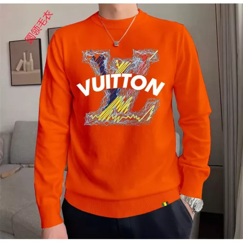 Wholesale Louis Vuitton LV Sweaters Long Sleeved For Men #1272206 $48.00 USD, Wholesale Quality Replica Louis Vuitton LV Sweaters