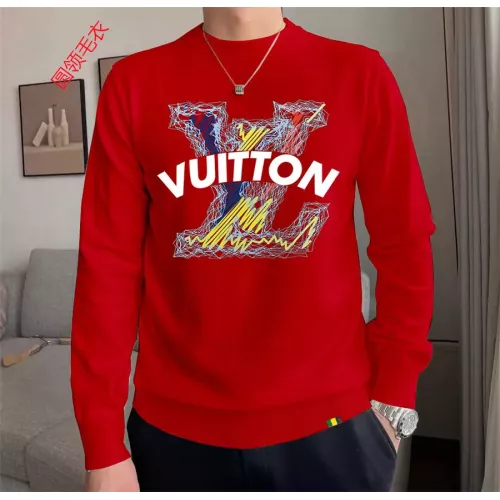 Wholesale Louis Vuitton LV Sweaters Long Sleeved For Men #1272207 $48.00 USD, Wholesale Quality Replica Louis Vuitton LV Sweaters