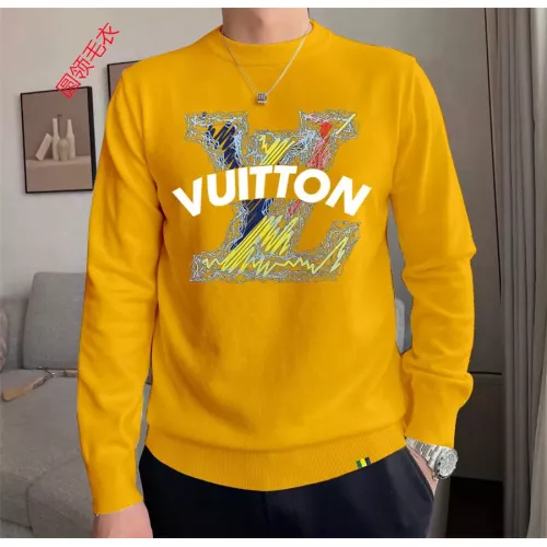 Wholesale Louis Vuitton LV Sweaters Long Sleeved For Men #1272208 $48.00 USD, Wholesale Quality Replica Louis Vuitton LV Sweaters