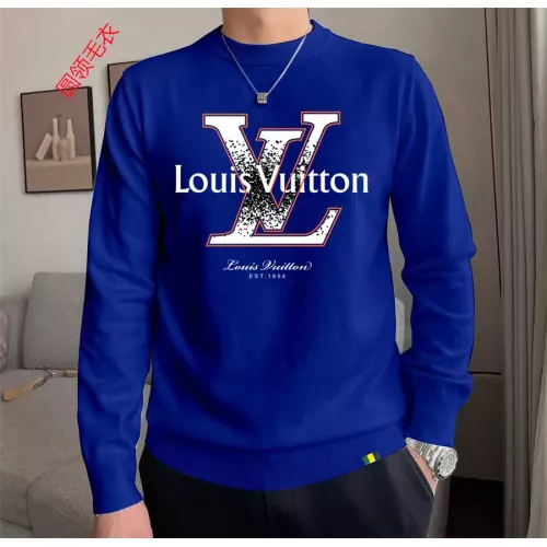 Wholesale Louis Vuitton LV Sweaters Long Sleeved For Men #1272218 $48.00 USD, Wholesale Quality Replica Louis Vuitton LV Sweaters