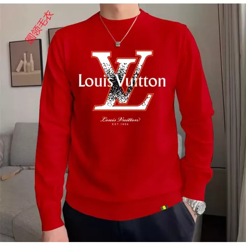 Wholesale Louis Vuitton LV Sweaters Long Sleeved For Men #1272220 $48.00 USD, Wholesale Quality Replica Louis Vuitton LV Sweaters