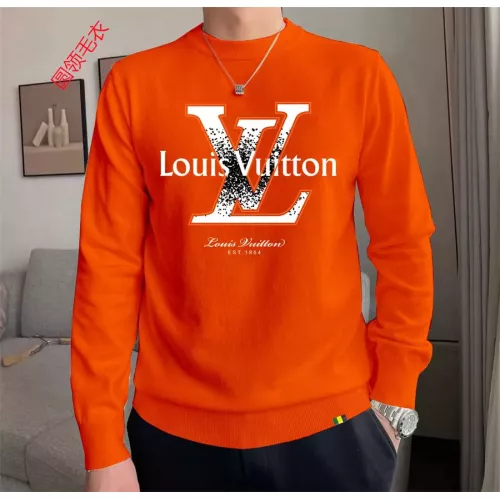 Wholesale Louis Vuitton LV Sweaters Long Sleeved For Men #1272221 $48.00 USD, Wholesale Quality Replica Louis Vuitton LV Sweaters