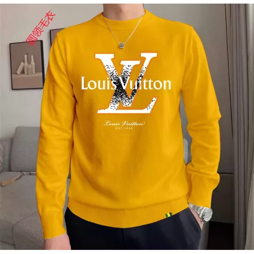 Wholesale Louis Vuitton LV Sweaters Long Sleeved For Men #1272222 $48.00 USD, Wholesale Quality Replica Louis Vuitton LV Sweaters