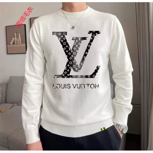 Wholesale Louis Vuitton LV Sweaters Long Sleeved For Men #1272223 $48.00 USD, Wholesale Quality Replica Louis Vuitton LV Sweaters