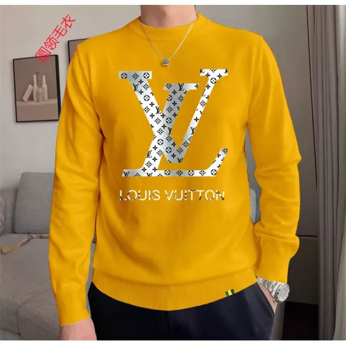 Wholesale Louis Vuitton LV Sweaters Long Sleeved For Men #1272227 $48.00 USD, Wholesale Quality Replica Louis Vuitton LV Sweaters