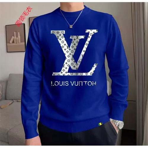 Wholesale Louis Vuitton LV Sweaters Long Sleeved For Men #1272228 $48.00 USD, Wholesale Quality Replica Louis Vuitton LV Sweaters