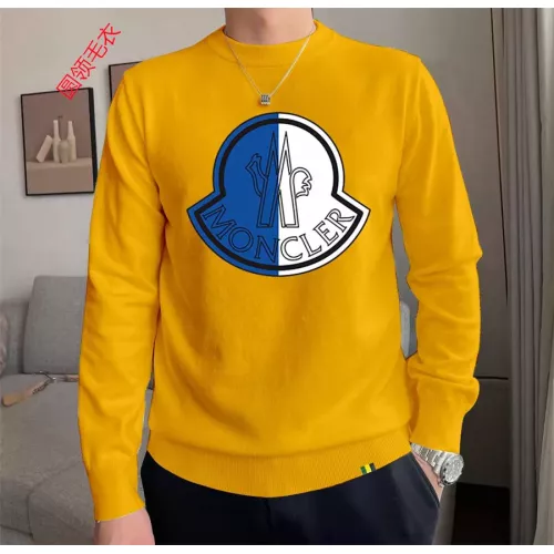 Wholesale Moncler Sweaters Long Sleeved For Men #1272250 $48.00 USD, Wholesale Quality Replica Moncler Sweaters