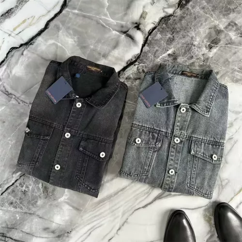 Replica Louis Vuitton LV Jackets Long Sleeved For Men #1272263 $72.00 USD for Wholesale