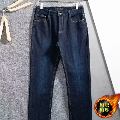 Replica Prada Jeans For Men #1272293 $45.00 USD for Wholesale