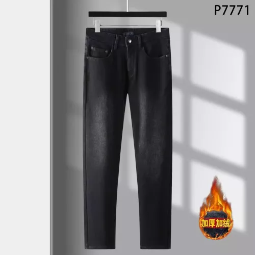 Replica Prada Jeans For Men #1272294 $45.00 USD for Wholesale