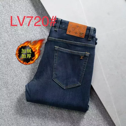 Wholesale Louis Vuitton LV Jeans For Men #1272296 $45.00 USD, Wholesale Quality Replica Louis Vuitton LV Jeans