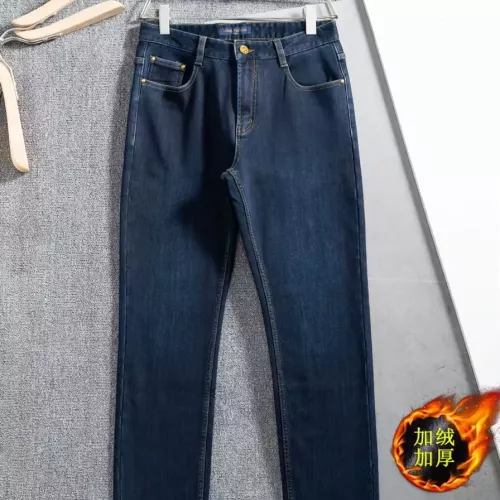 Replica Louis Vuitton LV Jeans For Men #1272296 $45.00 USD for Wholesale