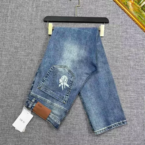 Replica Christian Dior Jeans For Men #1272301 $48.00 USD for Wholesale