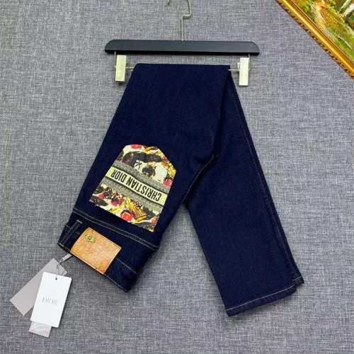 Replica Christian Dior Jeans For Men #1272308 $48.00 USD for Wholesale