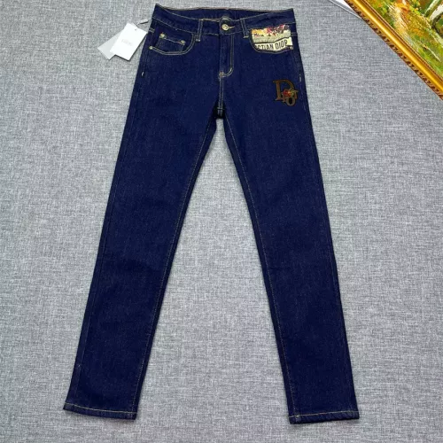 Replica Christian Dior Jeans For Men #1272308 $48.00 USD for Wholesale