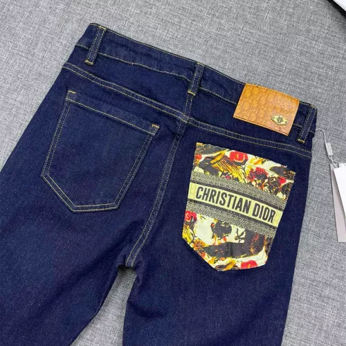 Replica Christian Dior Jeans For Men #1272308 $48.00 USD for Wholesale